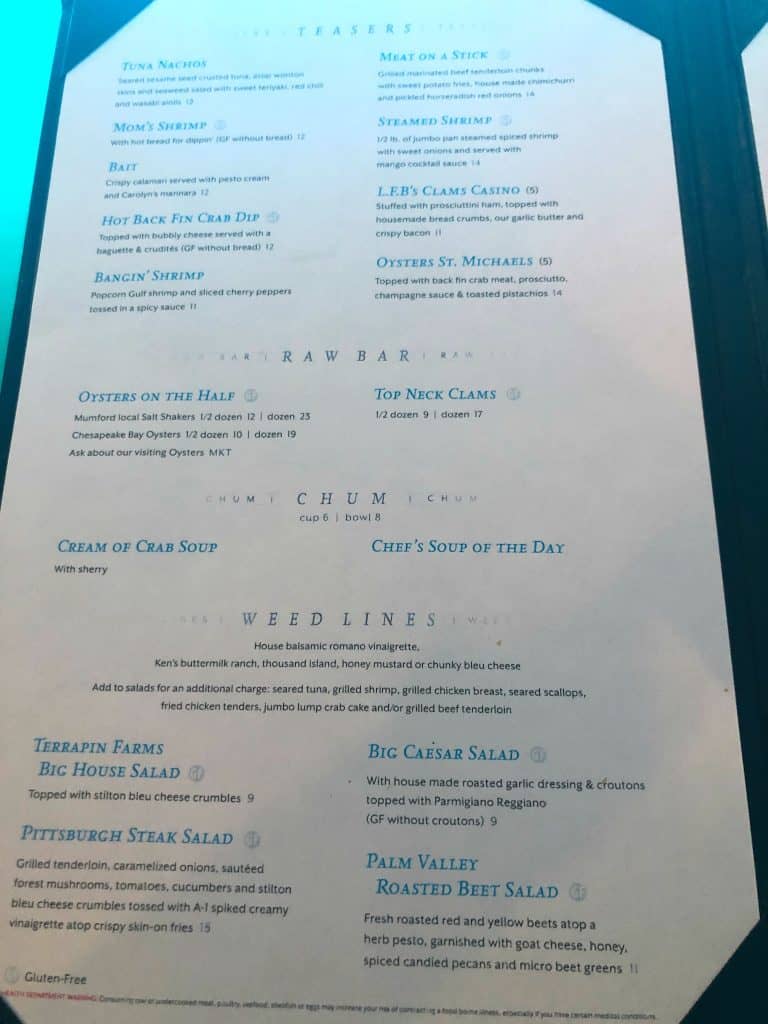 Restaurant Review: Marlin Moon - Ocean City, Maryland - Cookaholic Wife