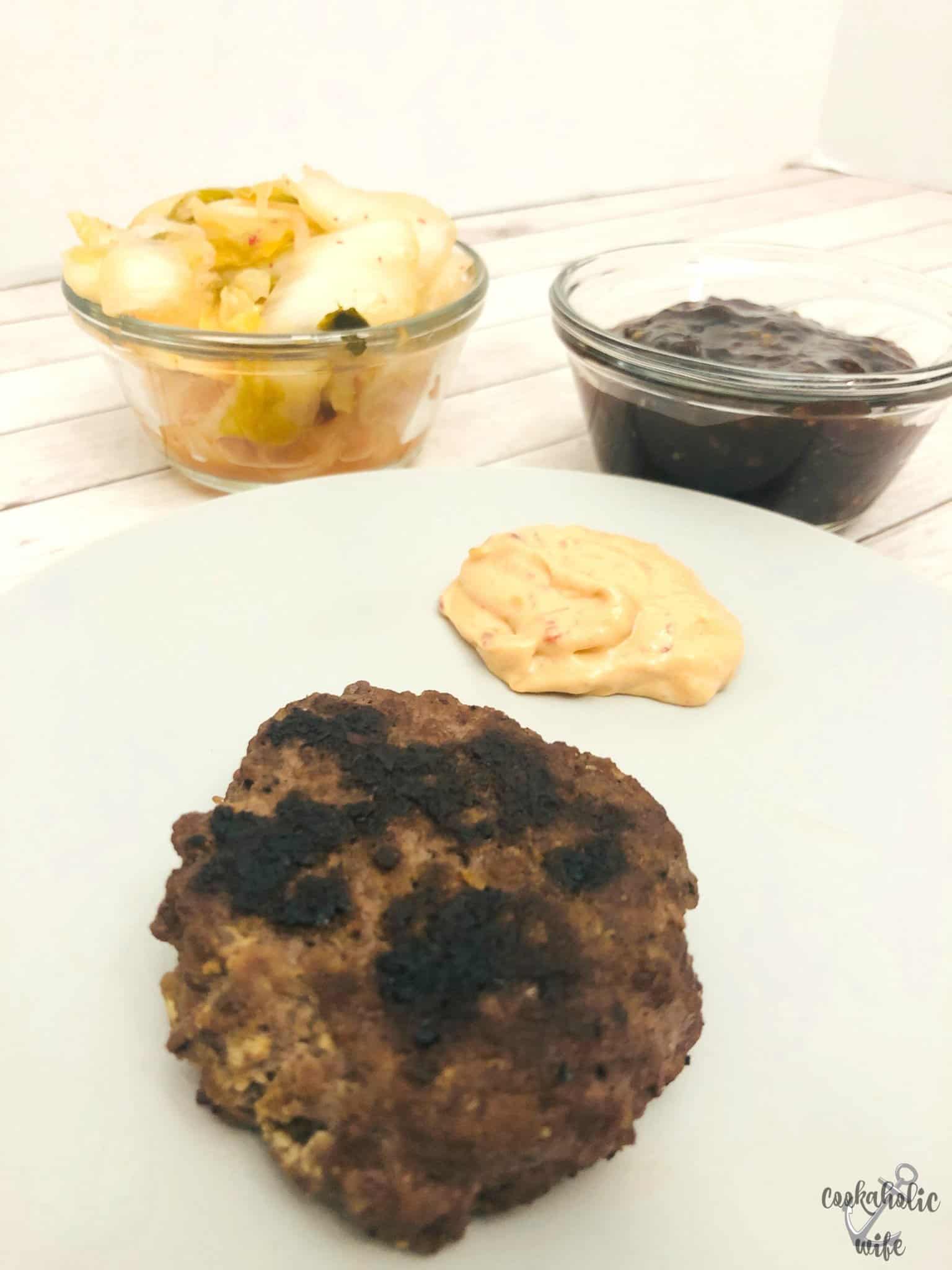Korean BBQ Burgers - Cookaholic Wife