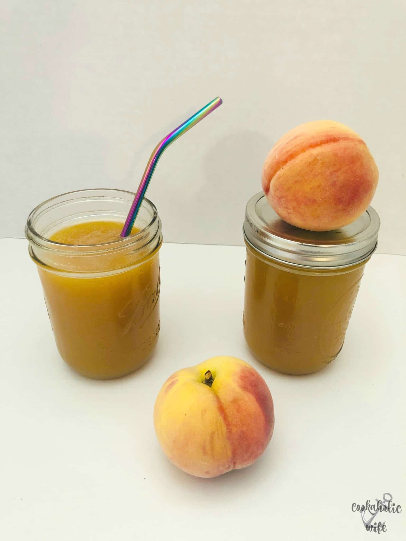 Fresh Peach Homemade Moonshine Cookaholic Wife