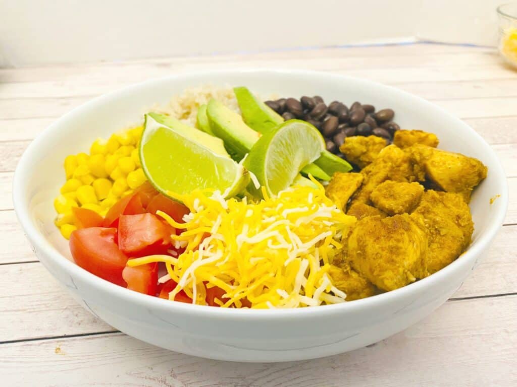 chicken burrito bowl