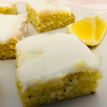 lemon poppyseed bars