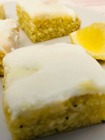 lemon poppyseed bars