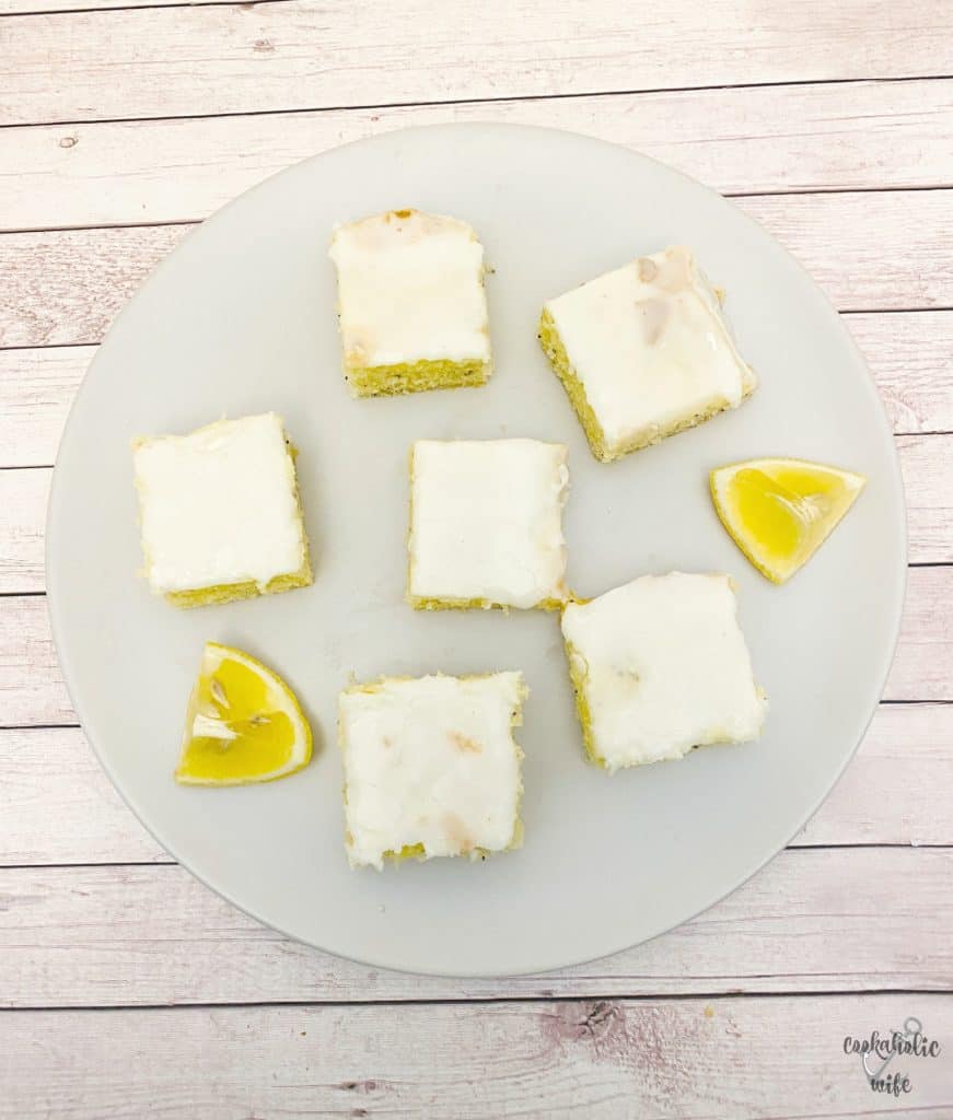 lemon poppyseed bars