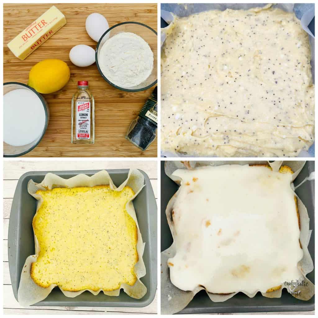 lemon poppyseed bars