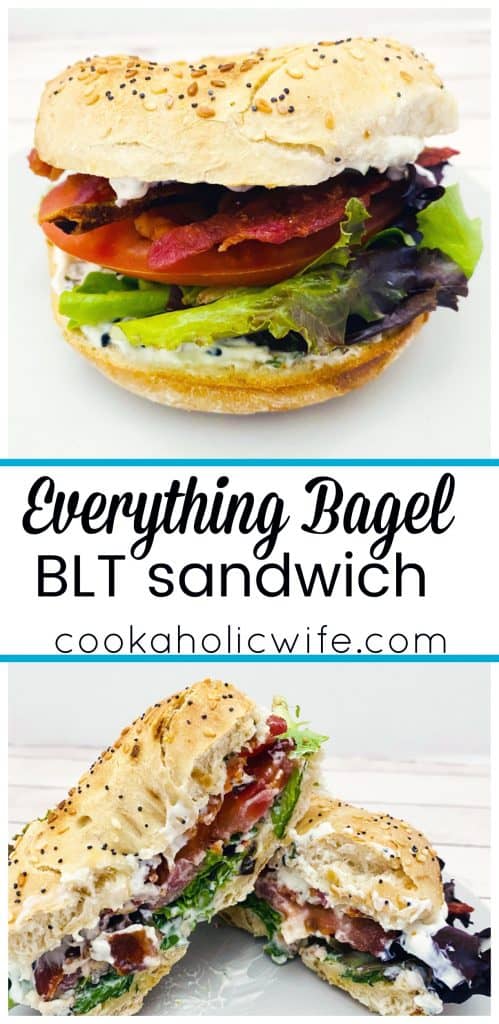 everything bagel blt sandwich