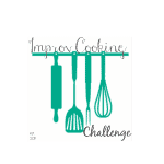 logo for the improv cooking challenge. 