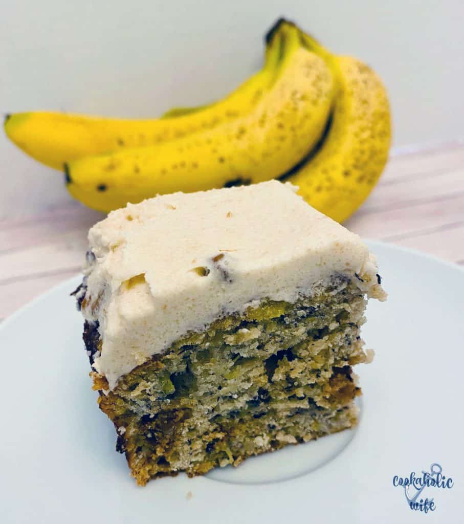 brown sugar banana cake