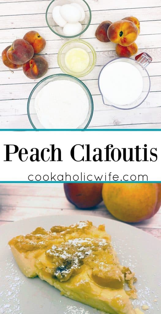 peach clafoutis