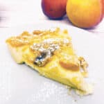 peach clafoutis