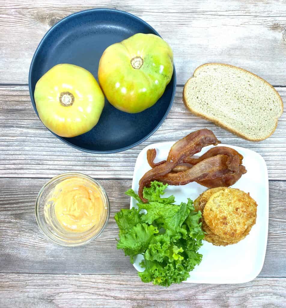 fried green tomato blt ingredients