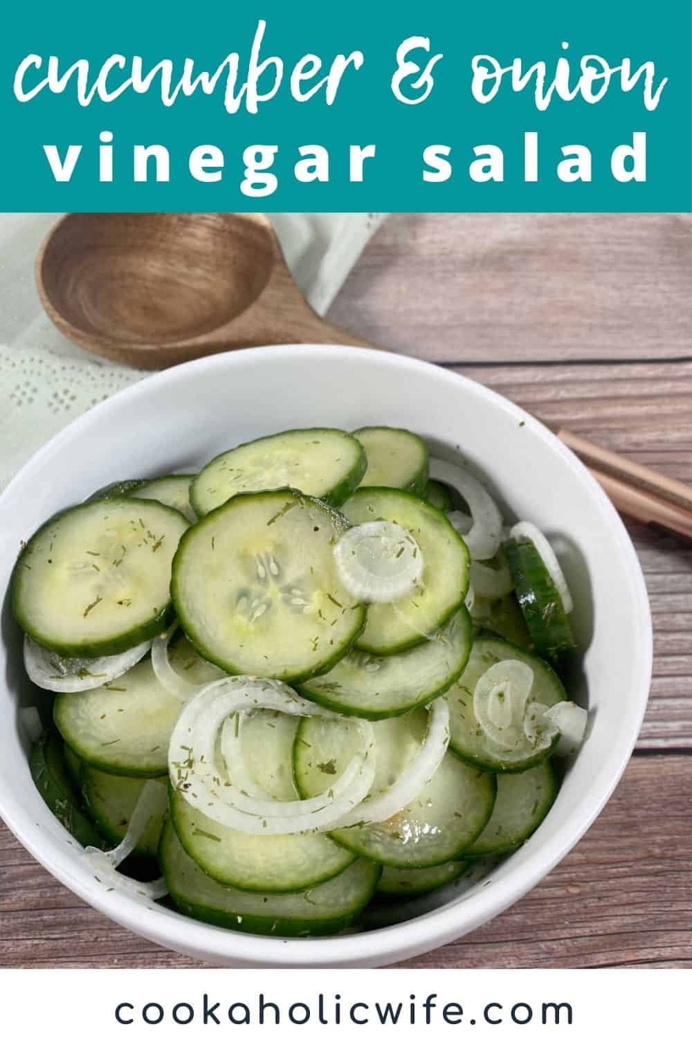 Healthy Cucumber Vinegar Salad Cookaholic Wife