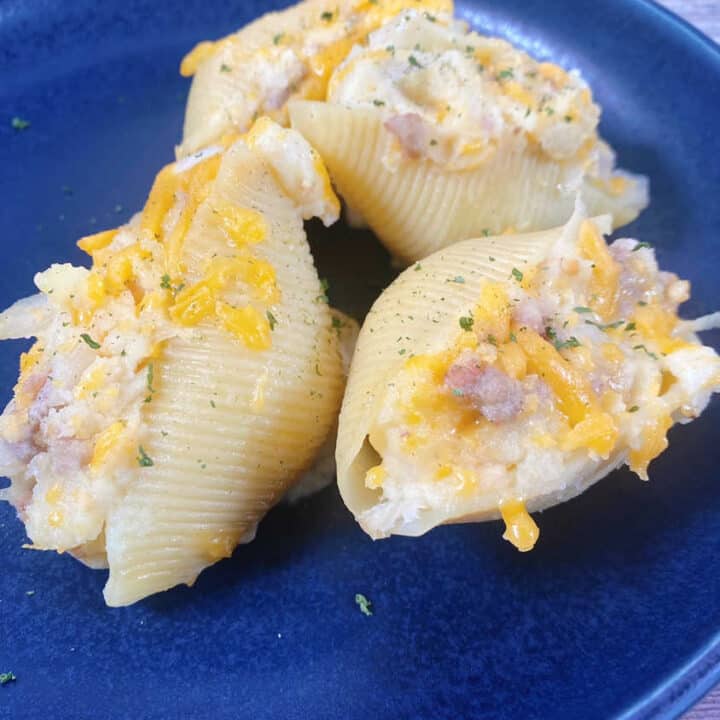 Kielbasa Potato Stuffed Shells Cookaholic Wife